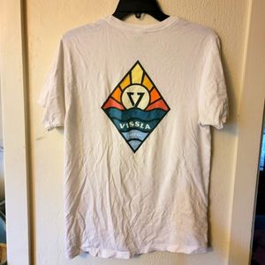 Vissla Geometric Stained Glass Sunset T-shirt